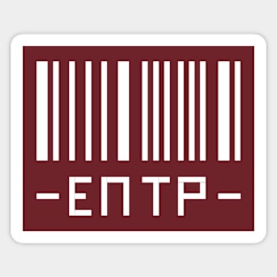 -ENTP- Barcode Sticker